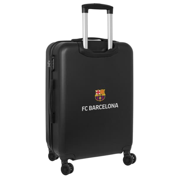 Trolley / Tralle F.C. Barcelona Svart 24'' 40 x 63 x 26 cm