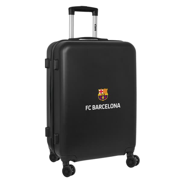 Trolley / Tralle F.C. Barcelona Svart 24'' 40 x 63 x 26 cm