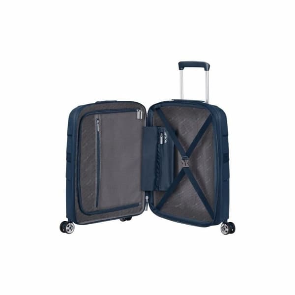 Kabinväska American Tourister Starvibe Spinner Blå 41 L 55 x 40 x 20 cm
