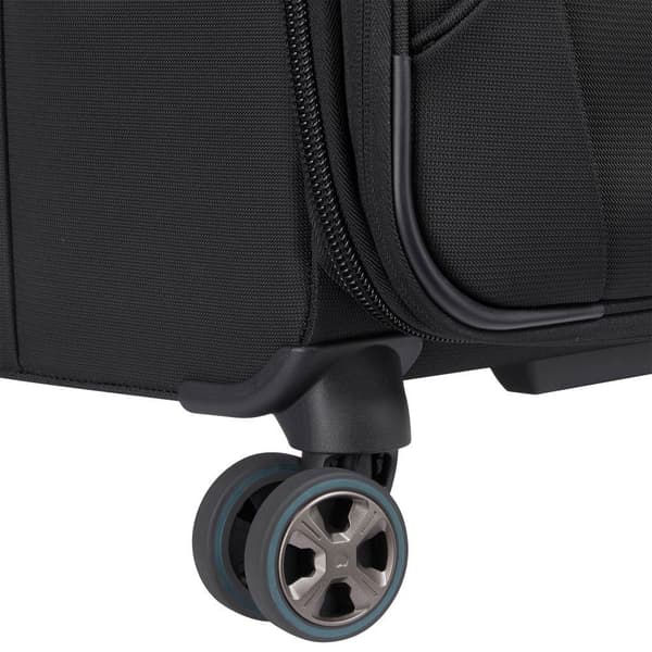 Delsey Helium Dlx 55 Cm Slim 35l Trillebør Sort S