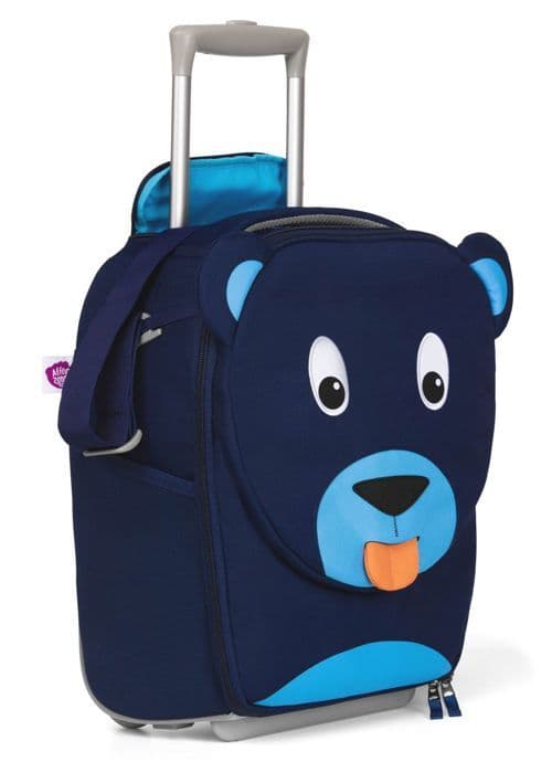 Kabin resväska - Affenzahn - Bobo the Bear - Mjuk - Vattentät - 40cm