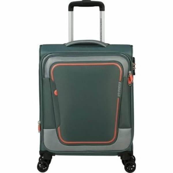 Kabinväska American Tourister Pulsonic Spinner Grön 43,5 L 55 x 40 x 23 cm