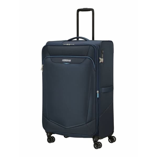 Resväska American Tourister SummerRide Spinner Blå 116 L 80 x 48 x 30 cm