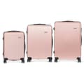 Miniatyrbilde 1 av 4: Koffertsett Rosa Striper 3 Deler