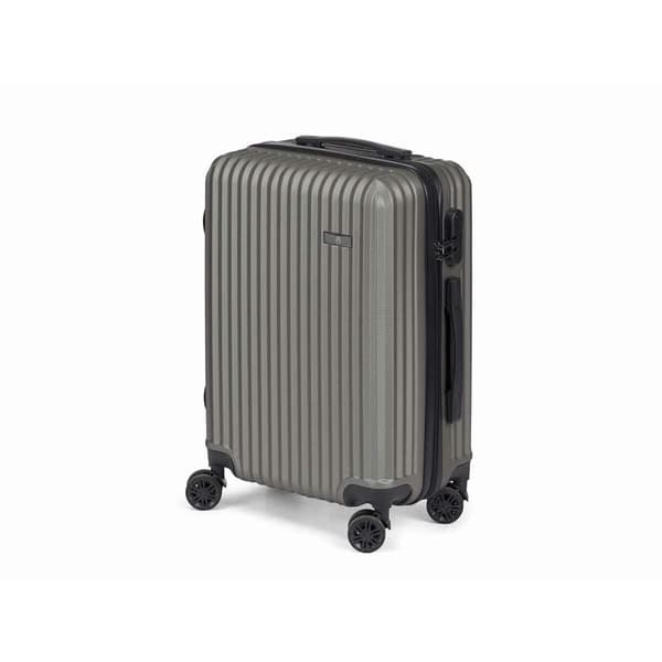 Kabinkoffert Mørke Grå 38 x 57 x 23 cm Striper