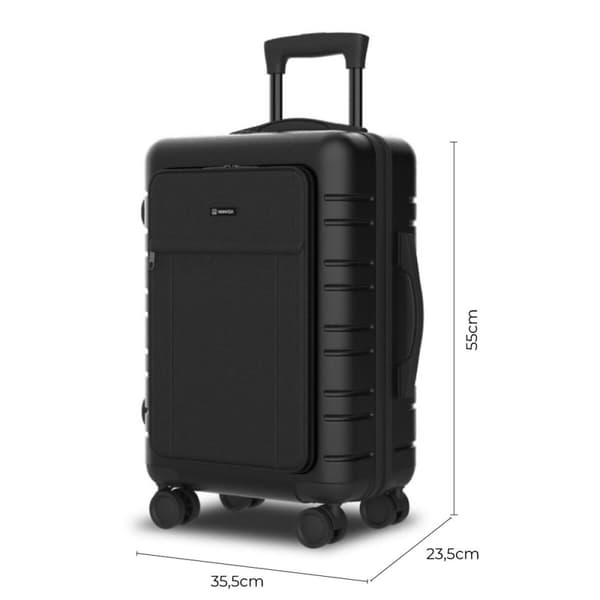 Kabinkoffert Numada 1200608 Svart 38 L 55 x 35,5 x 23,5 cm