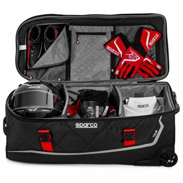 Ryggsekk med Stringer Sparco S016437NRRS 142 L