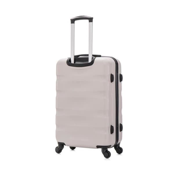 CELIMS FRANKRIKE - Kabinväska 55x35x25 cm | Lätt och hård kabinväska | Godkänd av 100+ flygbolag | Grå