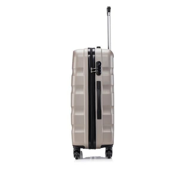 CELIMS FRANCE - Mellanstor resväska 65 cm Aerowave | ABS | 4 hjul 360° | Inbyggd lås | Champagne