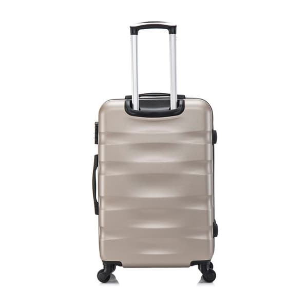 CELIMS FRANCE - Mellanstor resväska 65 cm Aerowave | ABS | 4 hjul 360° | Inbyggd lås | Champagne