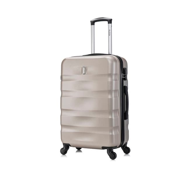 CELIMS FRANCE - Mellanstor resväska 65 cm Aerowave | ABS | 4 hjul 360° | Inbyggd lås | Champagne