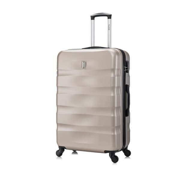 CELIMS FRANCE - Resväska Storlek Aerowave | Bagagevikt 23kg | 75cm | Inbyggd Lås | ABS | Champagne