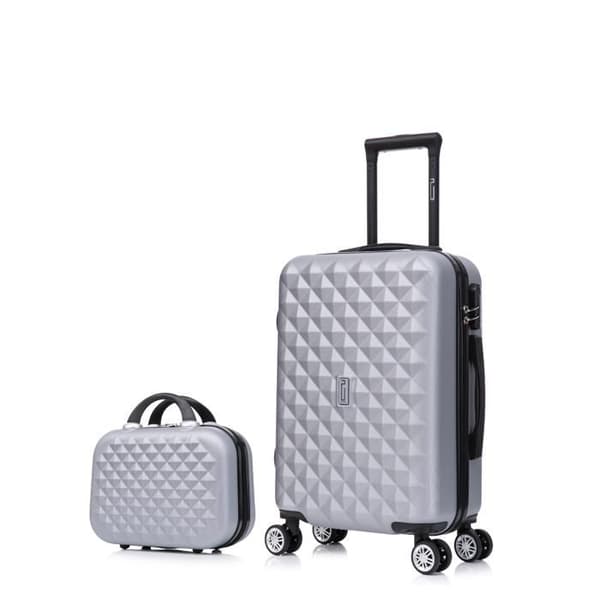CELIMS FRANCE - Urban Handbag Godkänd av 100+ Flygbolag med Vanity | Handbag 55x35x25 cm | Grå