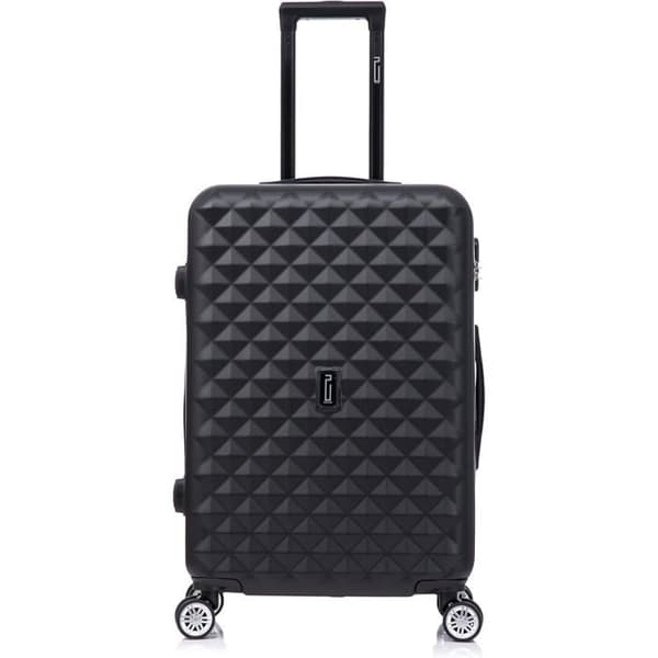 CELIMS FRANCE - Medel Urban Resväska 65cm | Robust ABS | 4 hjul 360° | Inbyggt lås | Svart