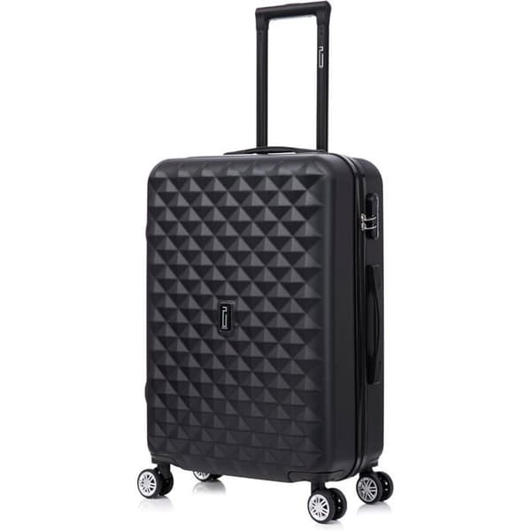 CELIMS FRANCE - Medel Urban Resväska 65cm | Robust ABS | 4 hjul 360° | Inbyggt lås | Svart
