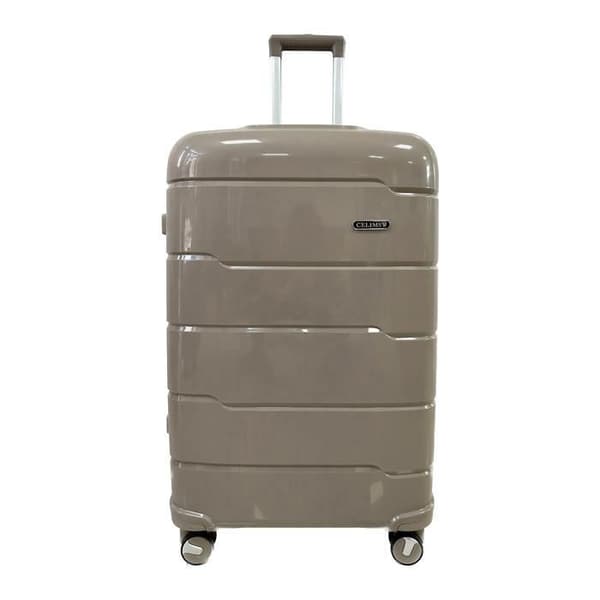 CELIMS FRANCE - Mellanstor Resväska 65cm - Ultra Lätt Polypropylen - TSA-lås - 4 Dubbelhjul