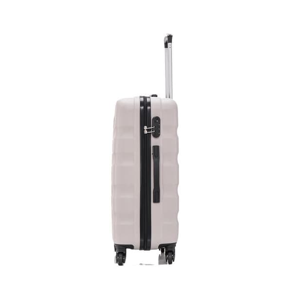 CELIMS FRANCE - Kabinväska 55x35x25 Easyjet med Vanity Aerowave | Kabinväska 55cm | ABS | Inbyggd lås | Grå