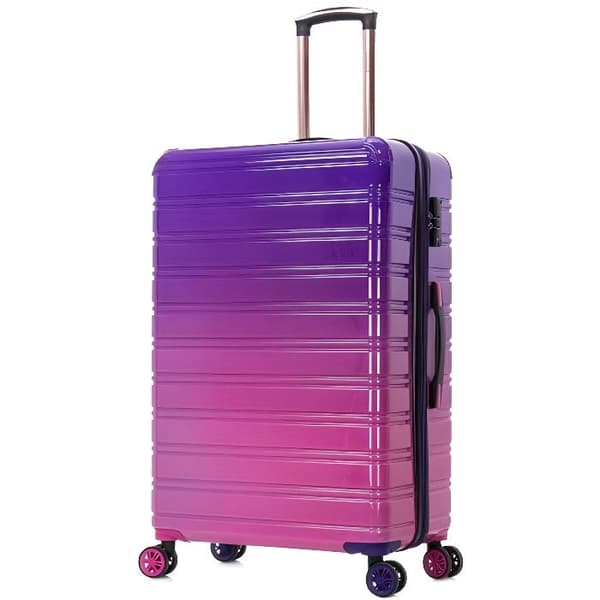 CELIMS FRANCE - Stor Resväska 75cm | Incheckad Väska 23kg | Polypropylénväska | Lila