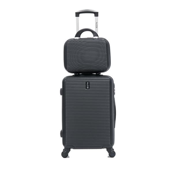 CELIMS FRANCE - Handväskor med avtagbara hjul och weekendväska | Handväska 45x36x20 Easyjet | Lätt och hård | Svart
