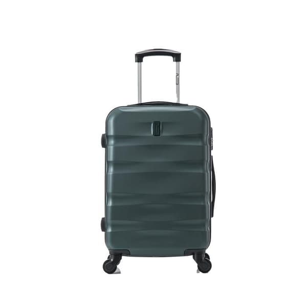 CELIMS FRANCE - Kabinväska 55x35x25 Aerowave | ABS-väska | Integrerat lås | Grön