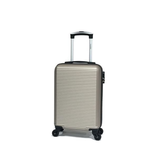 CELIMS FRANCE - Kabinväska med avtagbara hjul och weekendväska | Kabinväska 45x36x20 Easyjet | Champagne