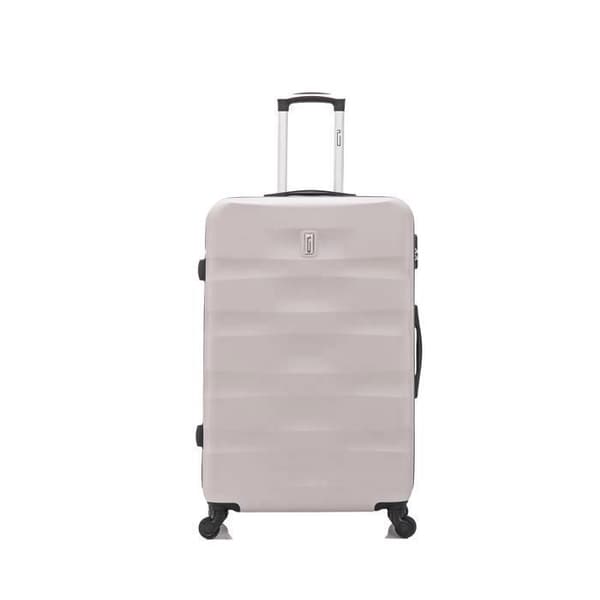 CELIMS FRANCE - Aerowave Stort Resväska | Incheckad Vikt 23kg | 75cm | Inbyggd Lås | ABS | Grå