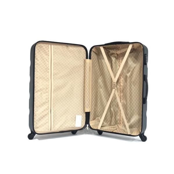 CELIMS FRANCE - Aerowave Storpackning | Inkl. Soute 23kg | 75cm | Inbyggt Lås | ABS | Grön