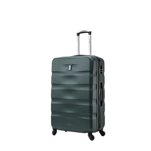 CELIMS FRANCE - Aerowave Storpackning | Inkl. Soute 23kg | 75cm | Inbyggt Lås | ABS | Grön