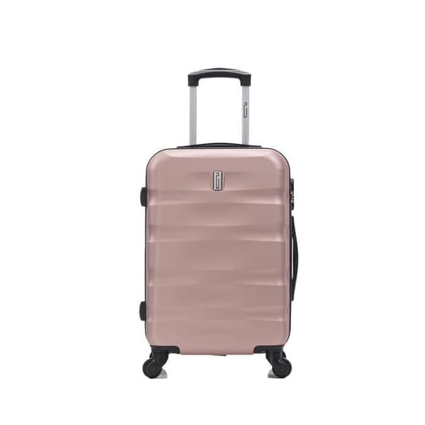 CELIMS FRANCE - Kabinväska 55x35x25 Aerowave | ABS-väska | Integrerat hänglås | Roséguld