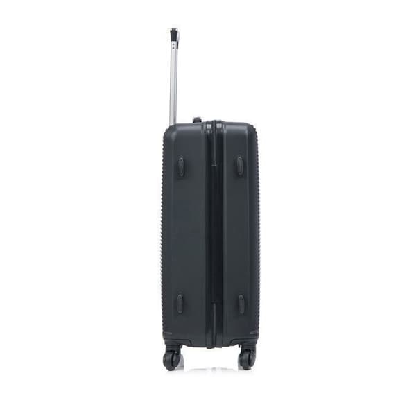 CELIMS FRANCE - Weekend Kabinväska 55x35x25 | Kabinväska EasyJet 55cm | ABS-väska | Inbyggd lås | Svart
