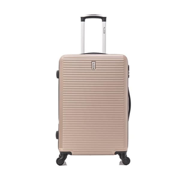CELIMS FRANCE - Medium Bag 65cm | Weekend Bag | ABS | 4 hjul 360° | Inbyggt lås | Champagne
