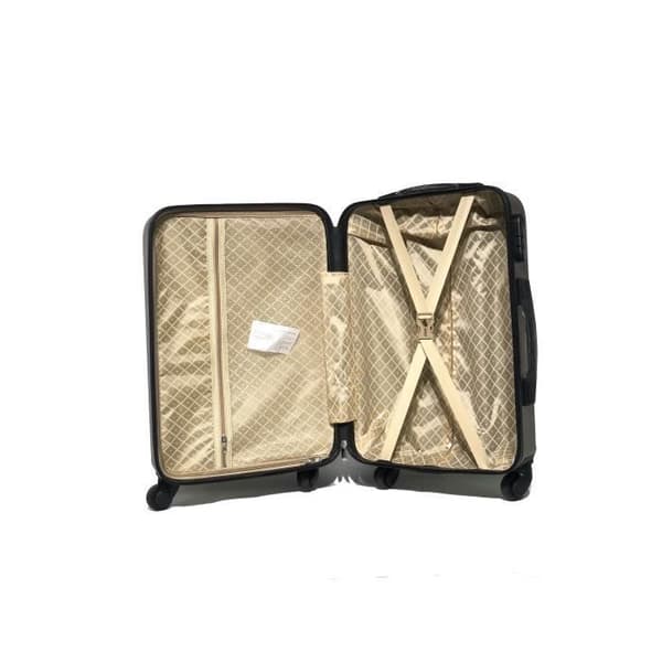 CELIMS FRANCE - Resväska 55x35x25 EasyJet | Resväska 55cm | Resväska ABS | Inbyggd lås | Champagne