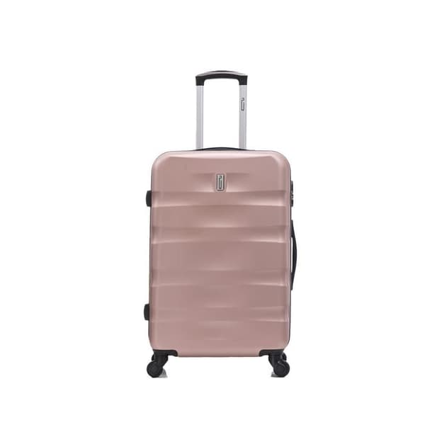 CELIMS FRANCE - Medelväska 65 cm Aerowave | ABS | 4 hjul 360° | Integrerad lås | Roséguld