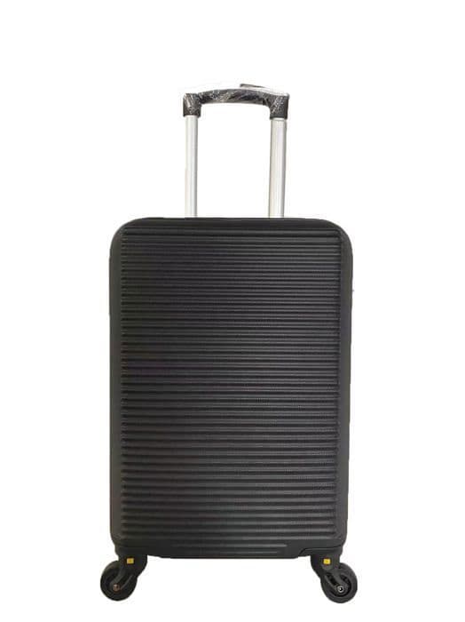 CELIMS FRANCE - Kabinväska med avtagbara hjul | Kabinväska 45x36x20 Easyjet | ABS | Lätt och styv | Svart