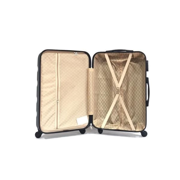 CELIMS FRANCE - Mellanstor väska 65 cm Aerowave | ABS | 4 hjul 360° | Inbyggt lås | Grön