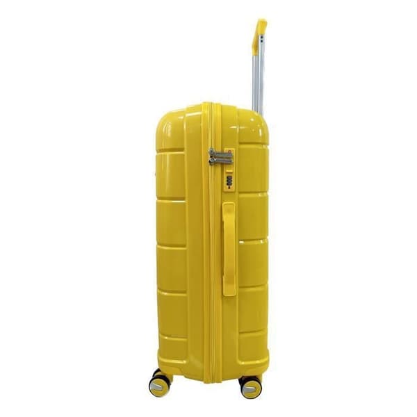 CELIMS FRANCE - Kabinväska 55x35x25 cm | Väska av Polypropylen | Lätt och Styv | TSA-lås | Gul