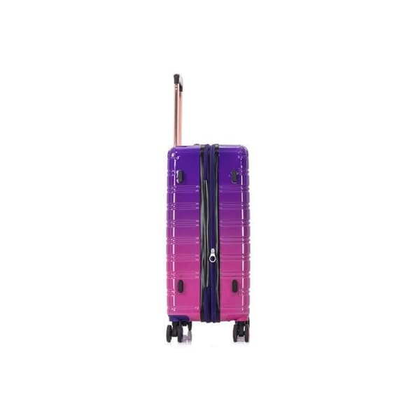 CELIMS FRANCE - Medium Bag 65cm | Weekend Bag | Polycarbonate Bag | Integrated TSA Lock | Lila