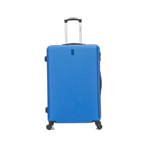 CELIMS FRANKRIKE - Resväska Storlek 75cm Helg | Incheckad väska 23kg | Integrerat lås | ABS | Blå
