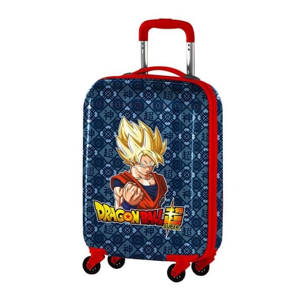 Resväska på hjul - DRAGON BALL - 51 cm - ABS - 4 flervägshjul - Justerbart handtag