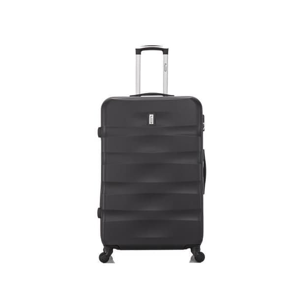 CELIMS FRANCE - Set av resväskor 3 delar Aerowave | Resväska set | Lås | Lätt och styv | Svart