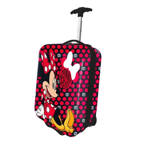 Resväska trolley - DISNEY - Minnie - ABS - 2 hjul - Rosa