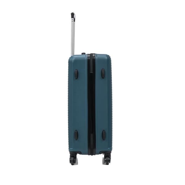 CELIMS FRANCE - Medium Bag 65cm | Weekend Bag | ABS | 4 hjul 360° | Inbyggt lås | Grön