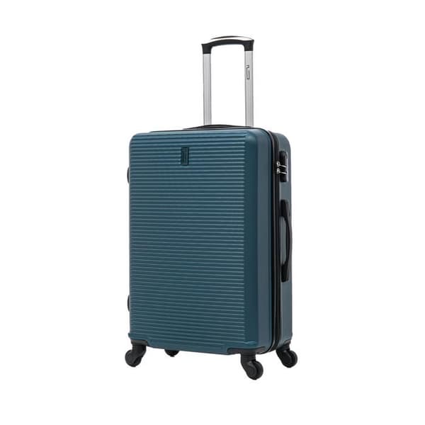 CELIMS FRANCE - Medium Bag 65cm | Weekend Bag | ABS | 4 hjul 360° | Inbyggt lås | Grön