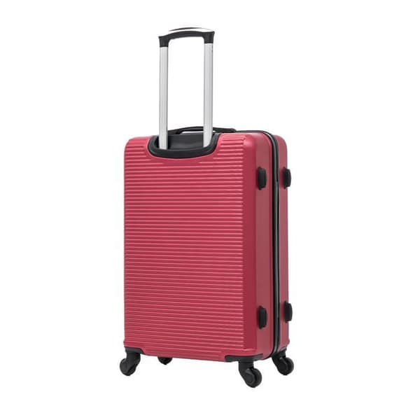 CELIMS FRANCE - Kabinväska 55x35x25 Weekend | Kabinväska EasyJet 55cm | ABS-väska | Integrerat lås | Bordeaux