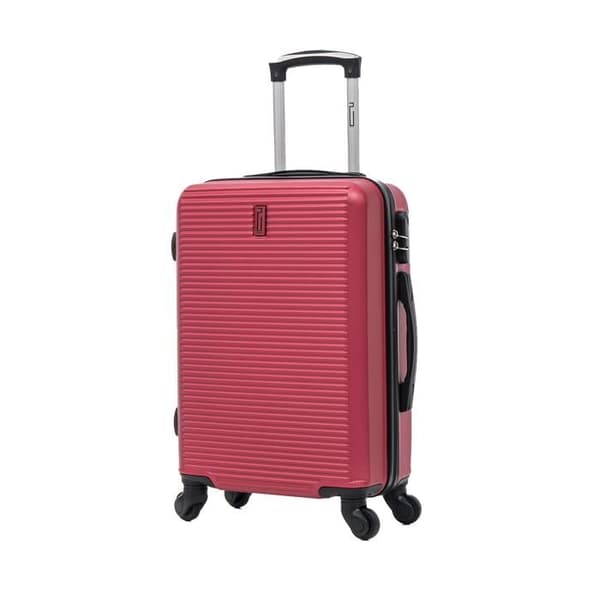 CELIMS FRANCE - Kabinväska 55x35x25 Weekend | Kabinväska EasyJet 55cm | ABS-väska | Integrerat lås | Bordeaux