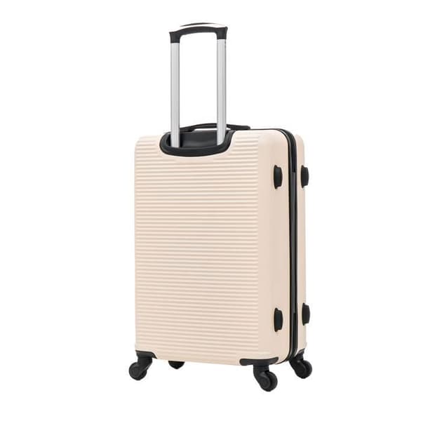 CELIMS FRANCE - Handbagage 55x35x25 Weekend | Handbagage EasyJet 55 cm | ABS-väska | Inbyggd lås | Beige