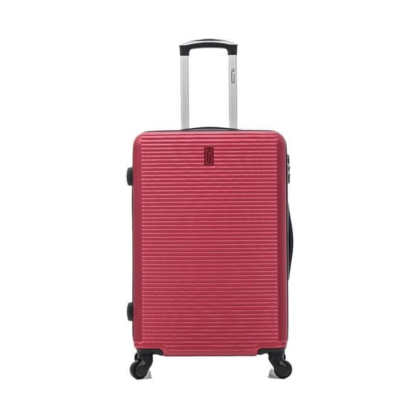 CELIMS FRANCE - Med Resväska 65cm | Weekendväska | ABS | 4 hjul 360° | Inbyggt lås | Bordeaux