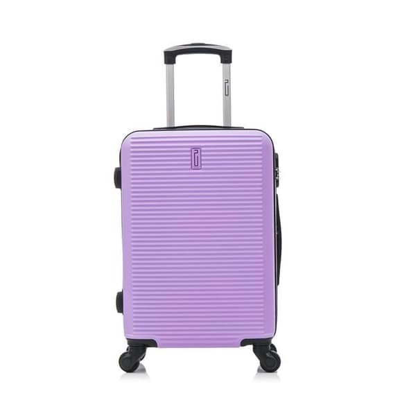 CELIMS FRANCE - Weekend Kabinväska 55x35x25 | Kabinväska EasyJet 55cm | ABS-väska | Inbyggd Lås | Lila