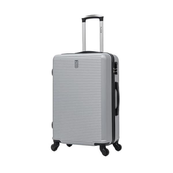 CELIMS FRANCE - Mellanstor Resväska 65cm | Helgresa Väska | ABS | 4 hjul 360° | Inbyggt Lås | Grå