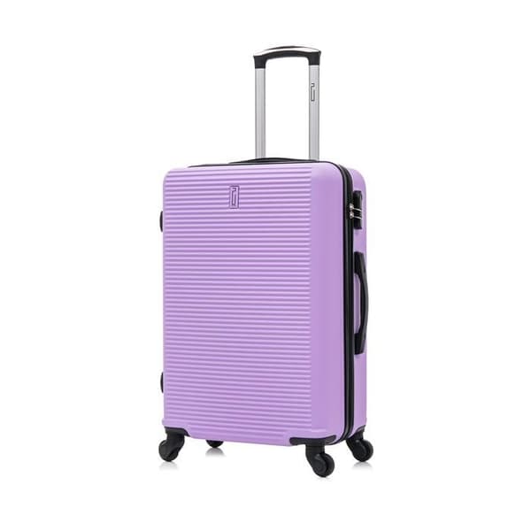 CELIMS FRANCE - Resväska Mellanstorlek 65cm | Weekendväska | ABS | 4 hjul 360° | Inbyggt lås | Lila
